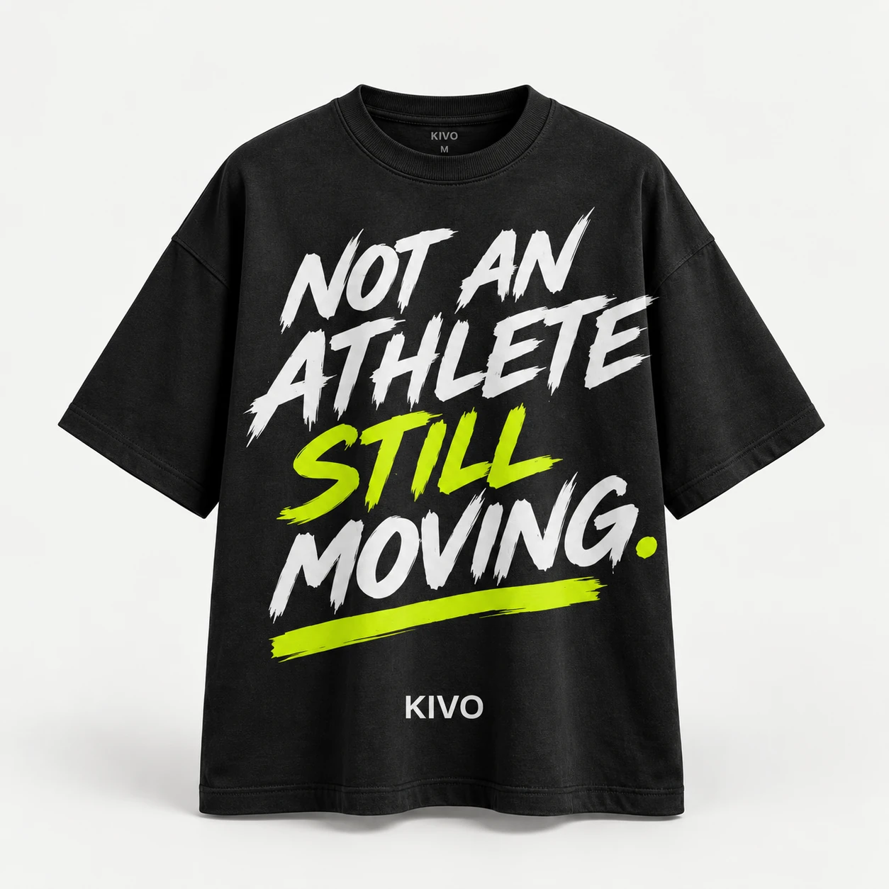 NOT AN ATHLETE mặt trước
